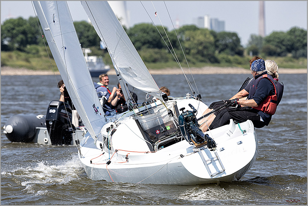 100 Jahre Rheinwoche 2022 - 4. Wettfahrt Duisburg - Wesel, 04.06.2022,